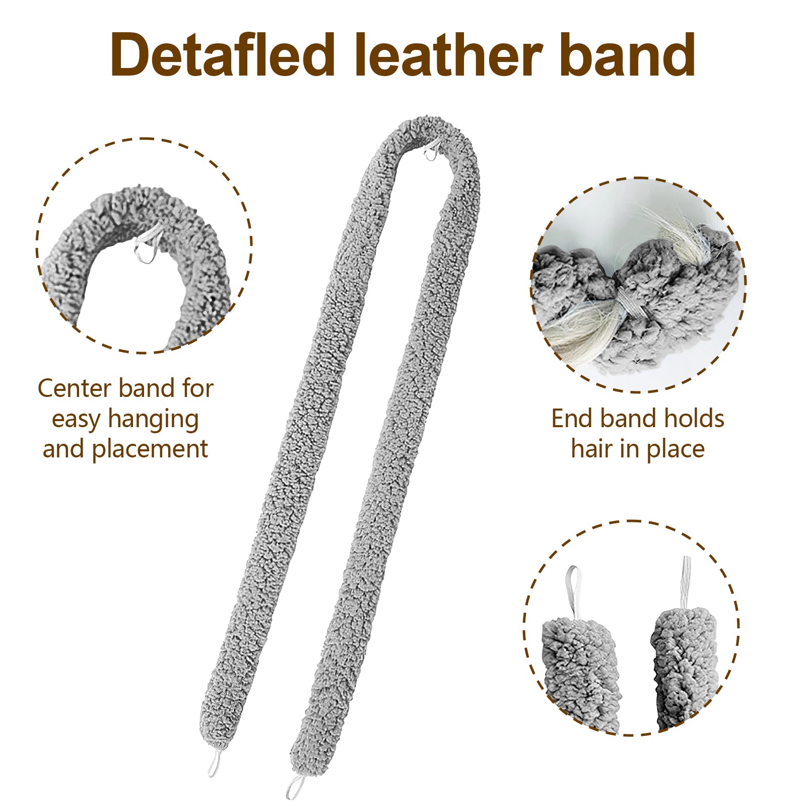 Satin Heatless Hair Curler, Lazy Natural Soft Wave DIY Heatless Curls For Sleep In Overnight, For All Hair Types