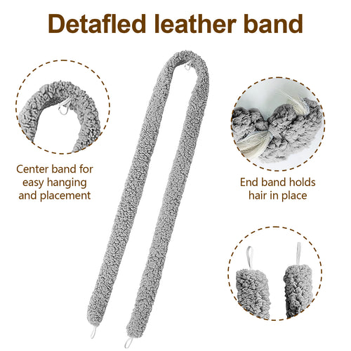 Satin Heatless Hair Curler, Lazy Natural Soft Wave DIY Heatless Curls For Sleep In Overnight, For All Hair Types